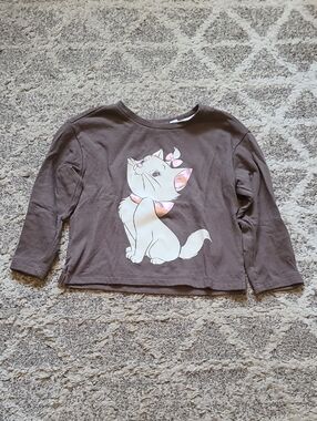4 for $28 - baby GAP Disney Girls 4 Brown Light Sweatshirt - Aristocats: Marie
